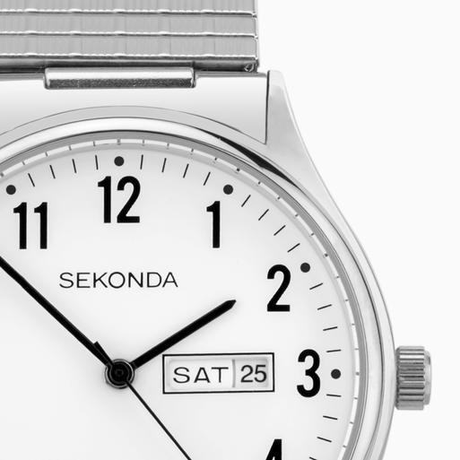 Sekonda white watch top